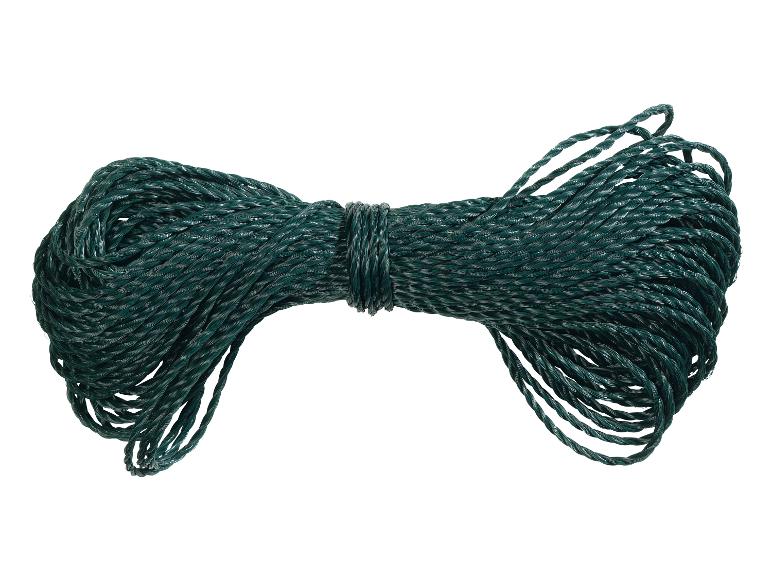 Groen opgerold tuintouw