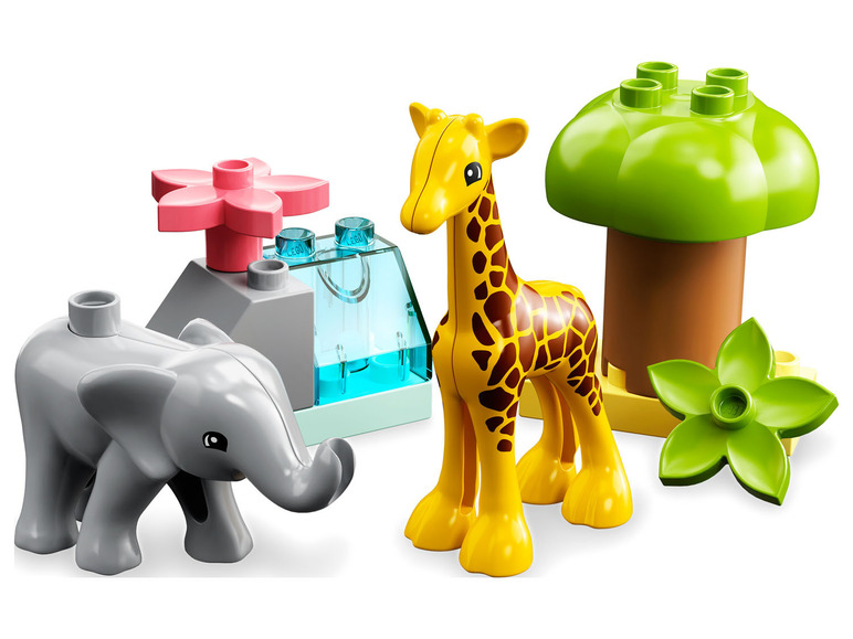 Ga naar volledige schermweergave: LEGO® DUPLO® Wilde dieren van Afrika - afbeelding 3