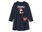 Minnie Mouse meisjesjurk, donkerblauw, lange mouwen.