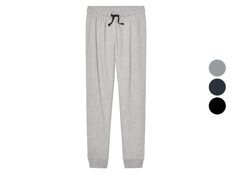 Grijze joggingbroek met trekkoord, verkrijgbaar in grijs, zwart en donkergrijs.