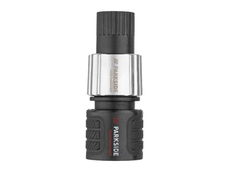 Zwart-zilveren Parkside Performance bitadapter