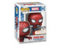 Een Funko Pop! van Spider-Man uit de Marvel Diamond Collection.
