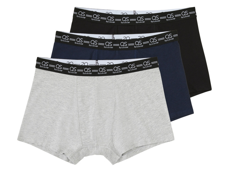 QS by s.Oliver 3 heren boxershorts