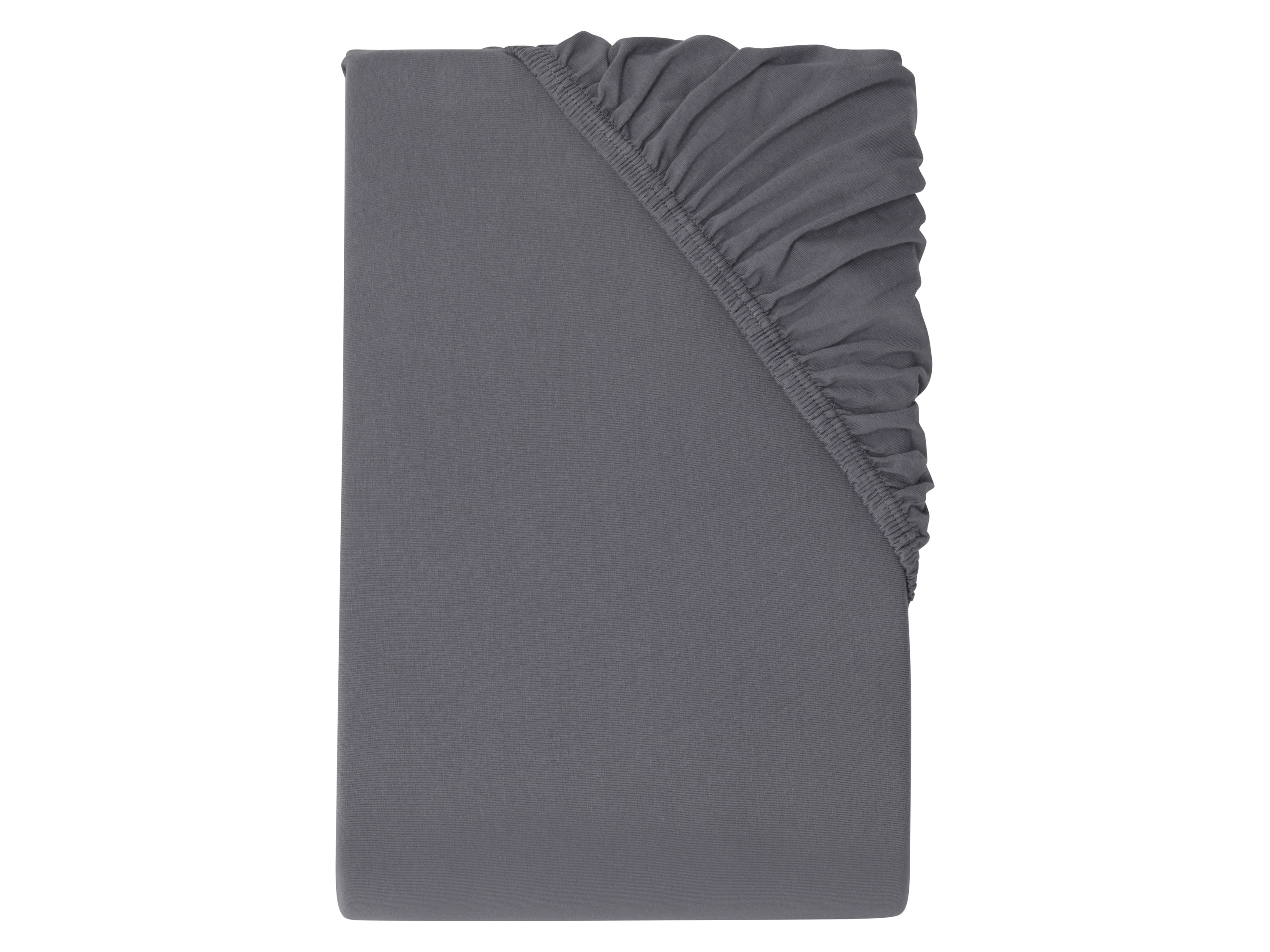 Bi-elastisch hoeslaken Sansibar, 180-200 x 200 cm. (Antraciet)