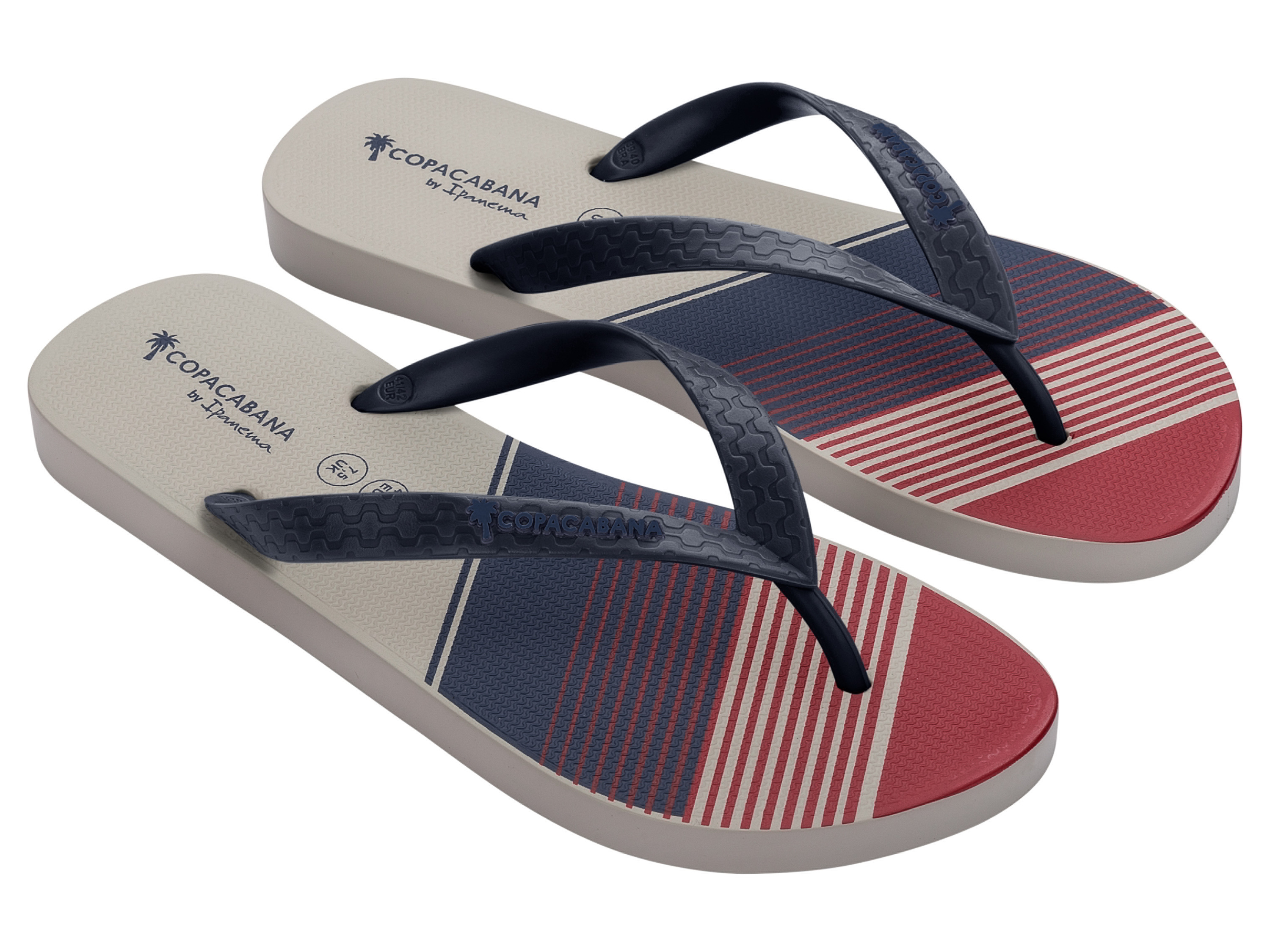 COPACABANA BY IPANEMA Teenslippers (rood/blauw/wit, 44)