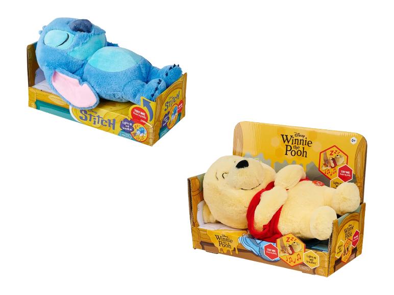 SIMBA Disney slaaphulp knuffels, Stitch en Winnie de Poeh.