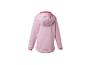 Roze kinderhoodie, achterkant.