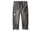 Grijze jeans cargo broek voor kinderen, casual stijl.