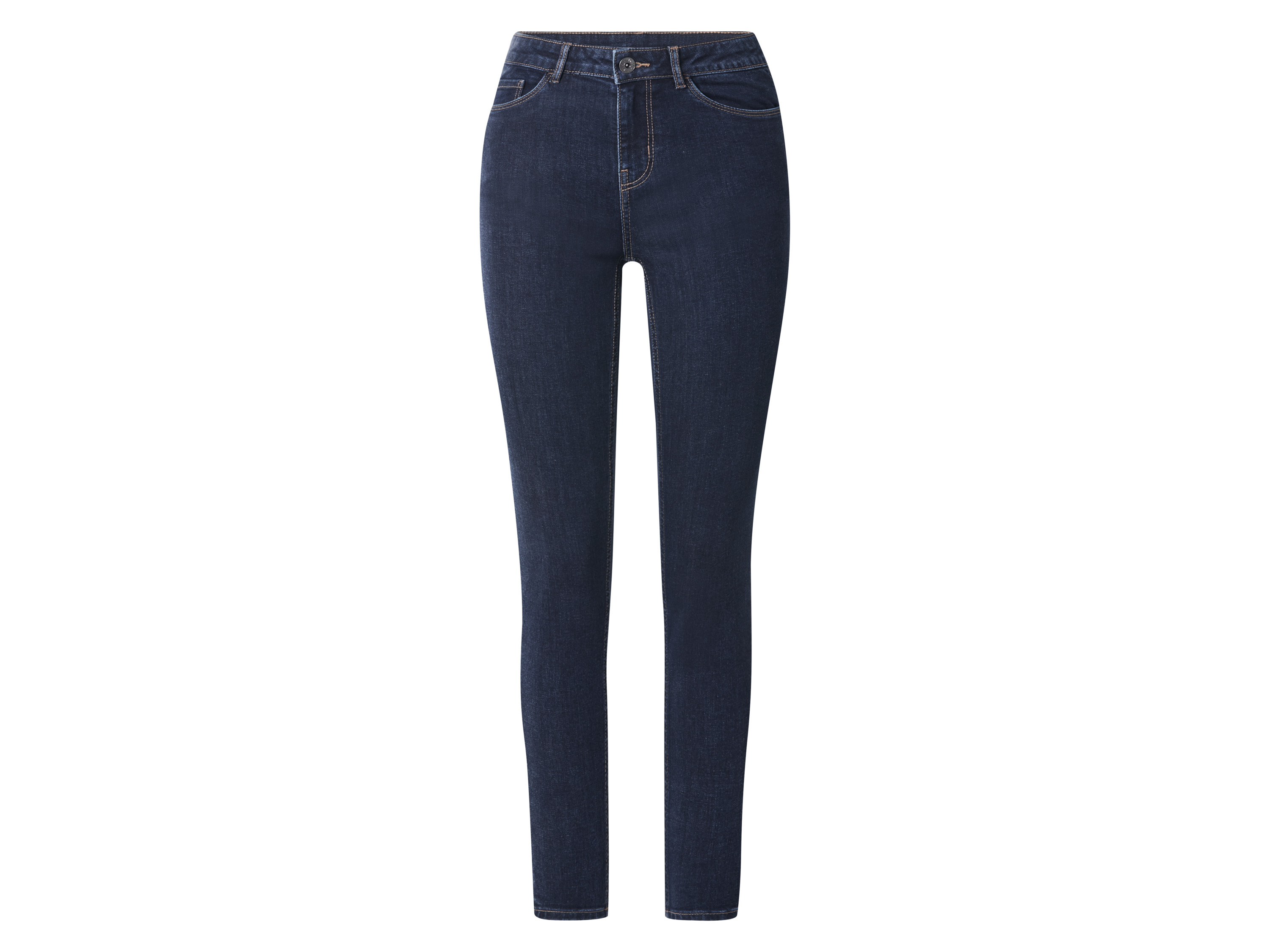 ESMARA Dames jeans - Skinny fit (Donkerblauw, 42)