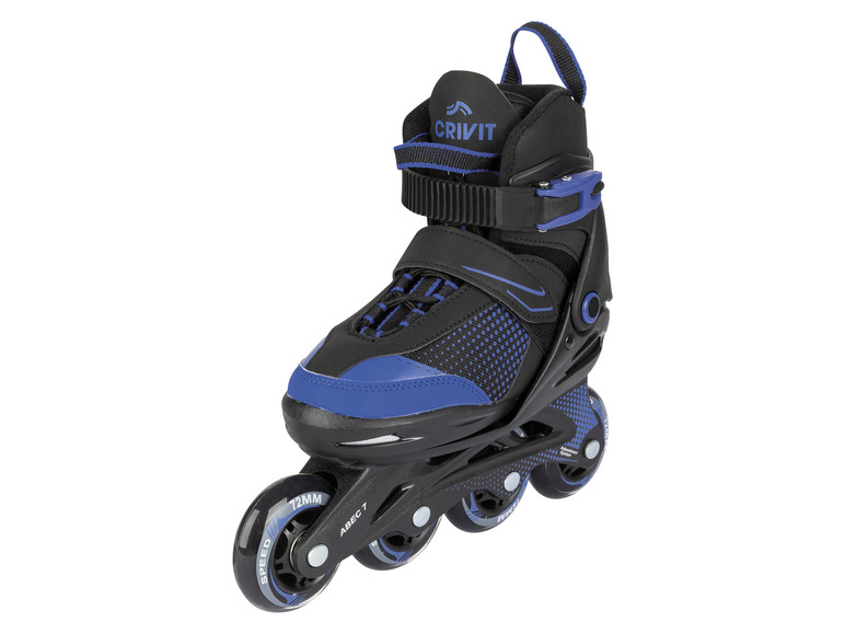 CRIVIT Kinder inline skates (33-37, Blauw-zwart)