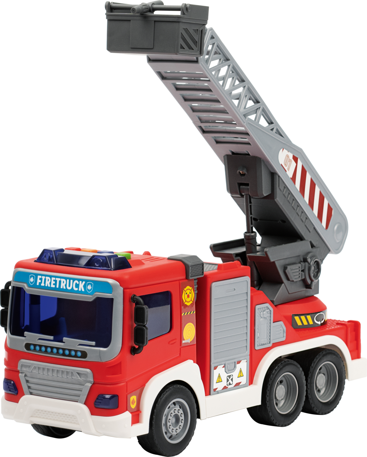 LUPILU Bouwvoertuig met licht en geluid (Brandweer)