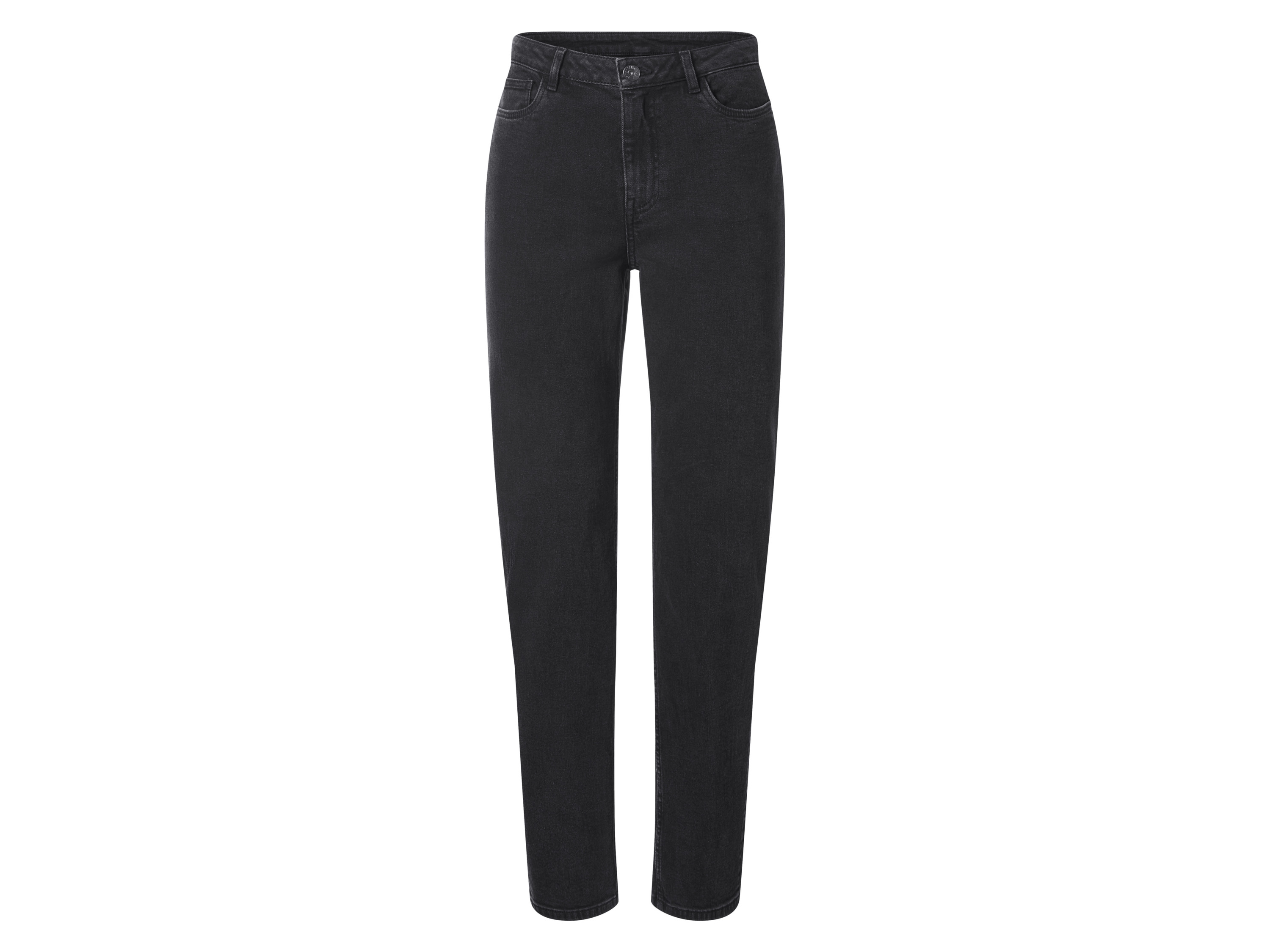 esmara Dames jeans - Straight fit (Zwart, 42)