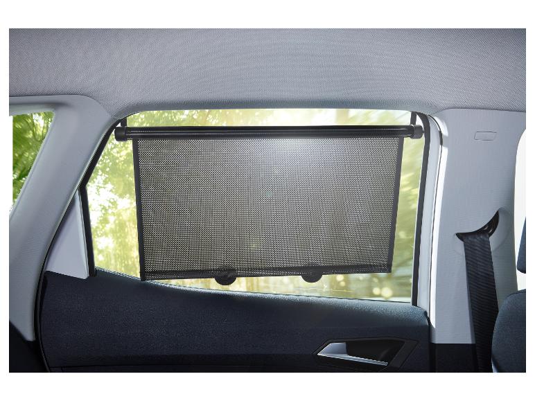 Auto raamzonneschermen, verduisterend.