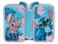Dubbele etui met Lilo en Stitch.