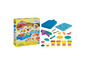 Play-Doh 'Little Chef Starter Set' met bestek, vormen en klei.