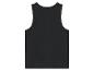Zwart heren tanktop, achteraanzicht