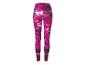Dameslegging met roze en zwart marmerpatroon