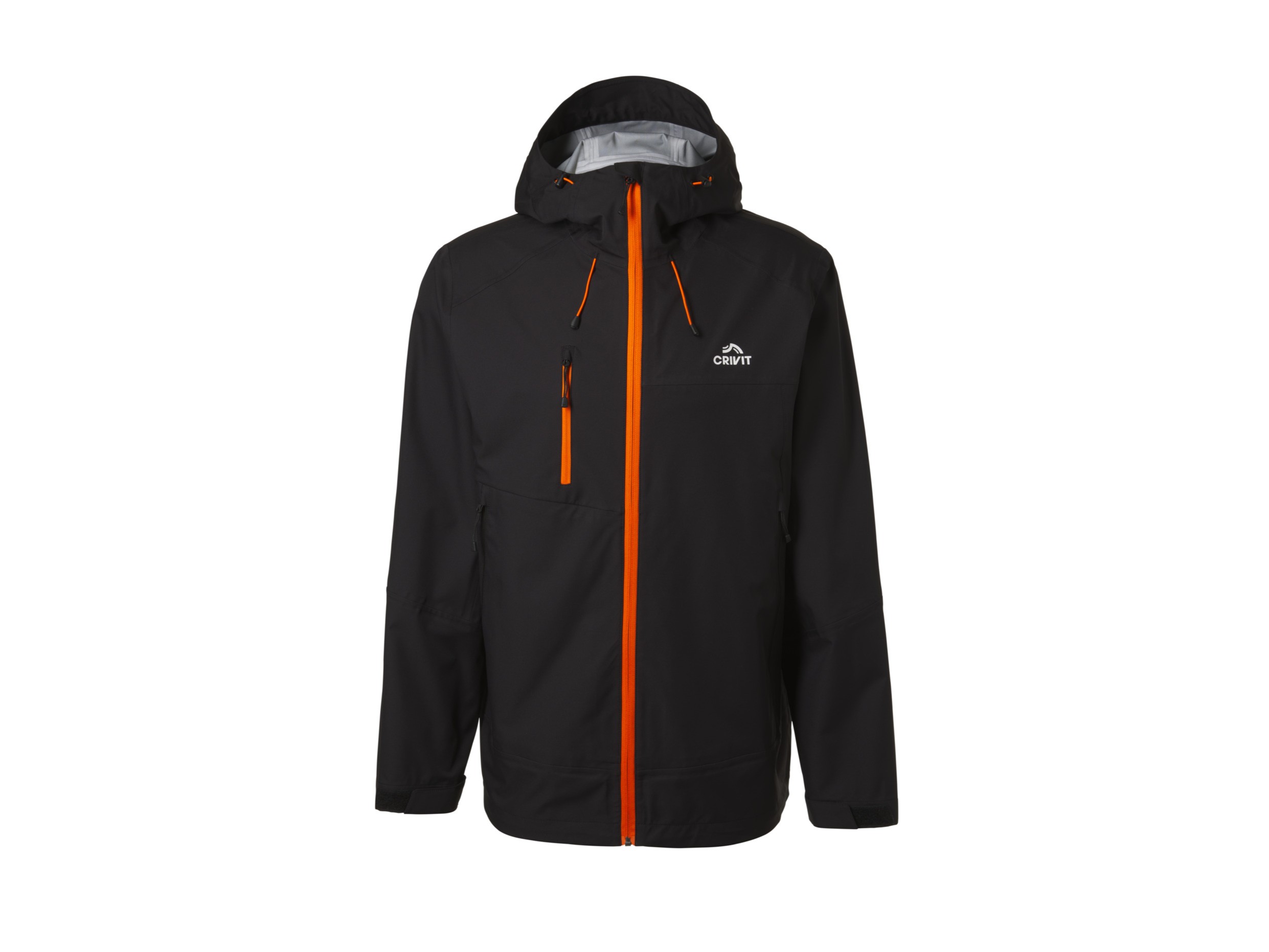 CRIVIT Heren sportjack, waterdicht (zwart, S)