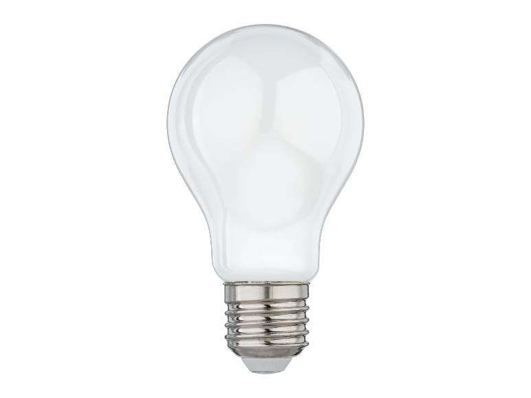 Transparante gloeilamp met metalen voet