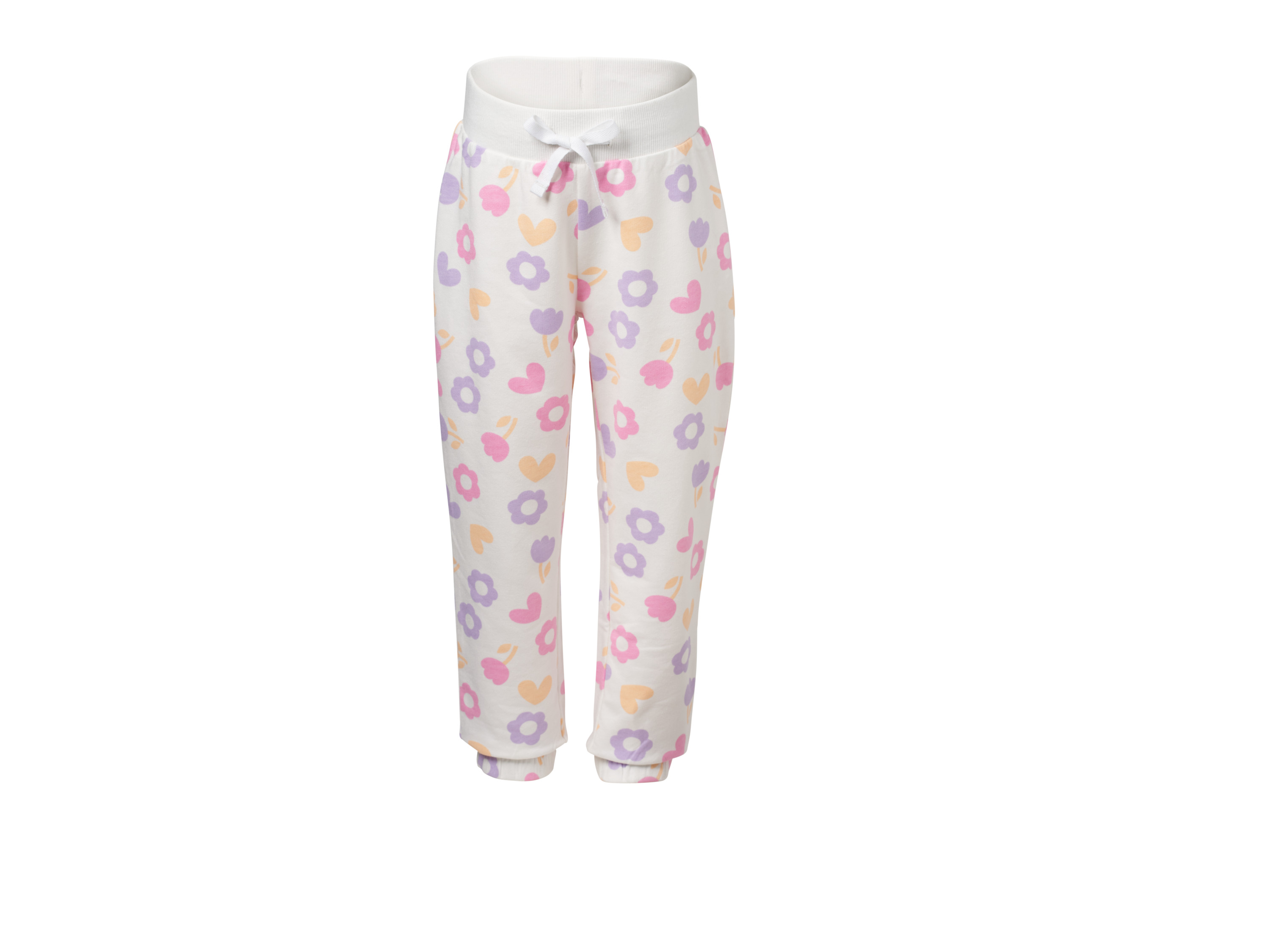 LUPILU Kinder joggingbroek (wit, 98/104)