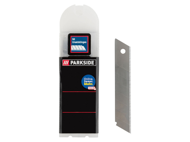 Parkside stanleymes met 50 reservemesjes