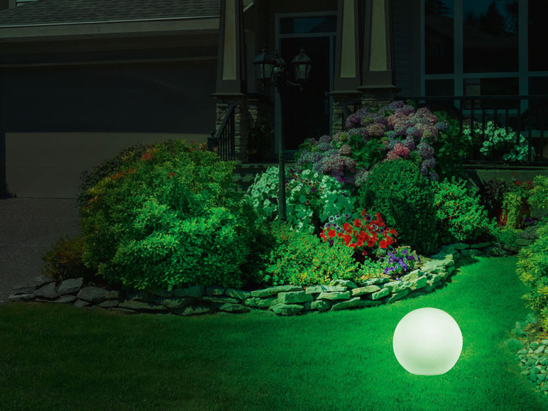 Ga naar volledige schermweergave: LIVARNO home LED-buitenlamp Ø40 cm RGB - Zigbee Smart Home - afbeelding 10