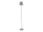 Design staande lamp, saliegroene kleur.