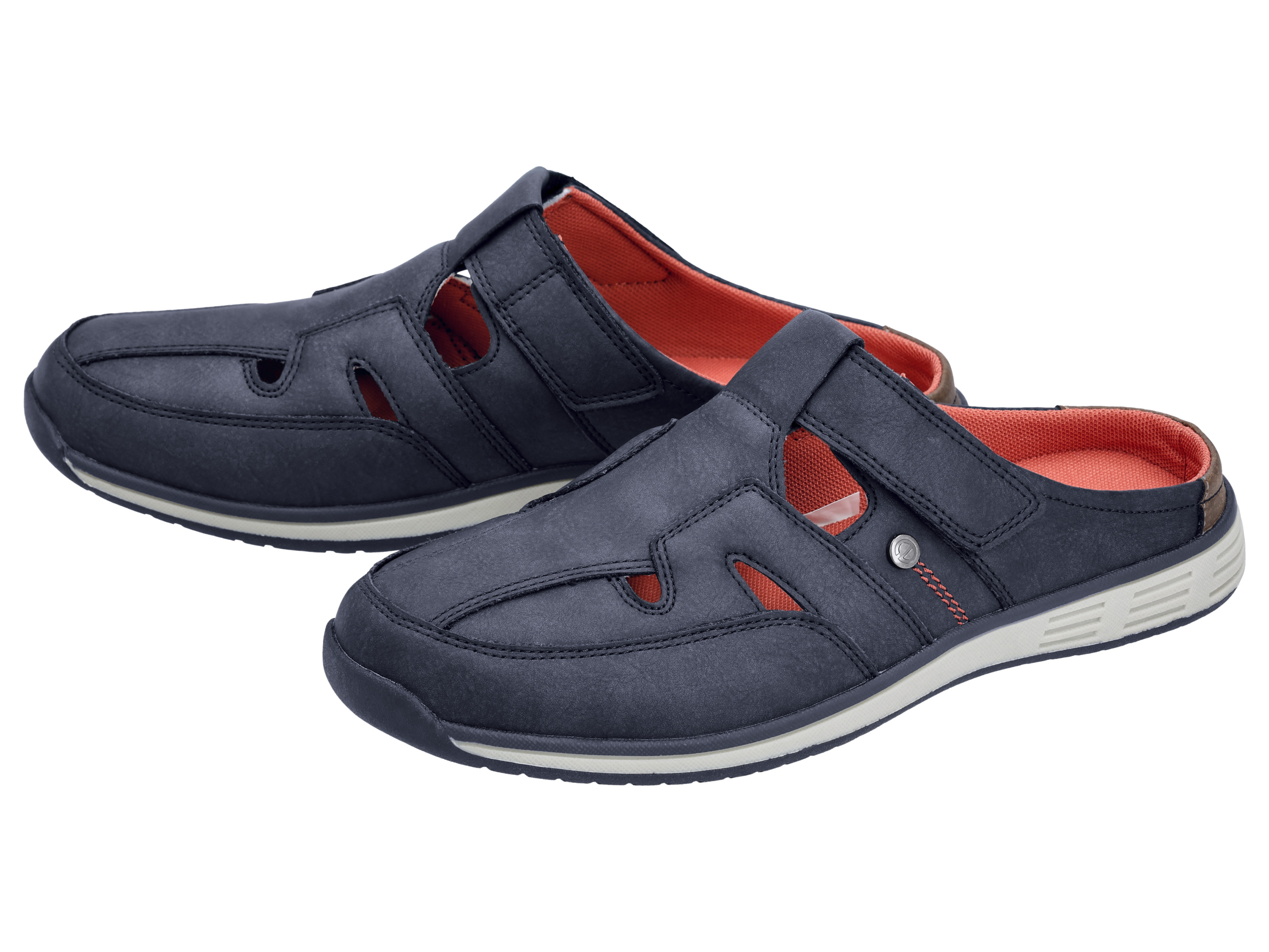 ESMARA MEN Heren instappers (Marineblauw, 43)