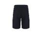 Zwarte heren sweatshorts, achteraanzicht