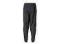 Donkergrijze waterdichte broek met elastische taille, achteraanzicht