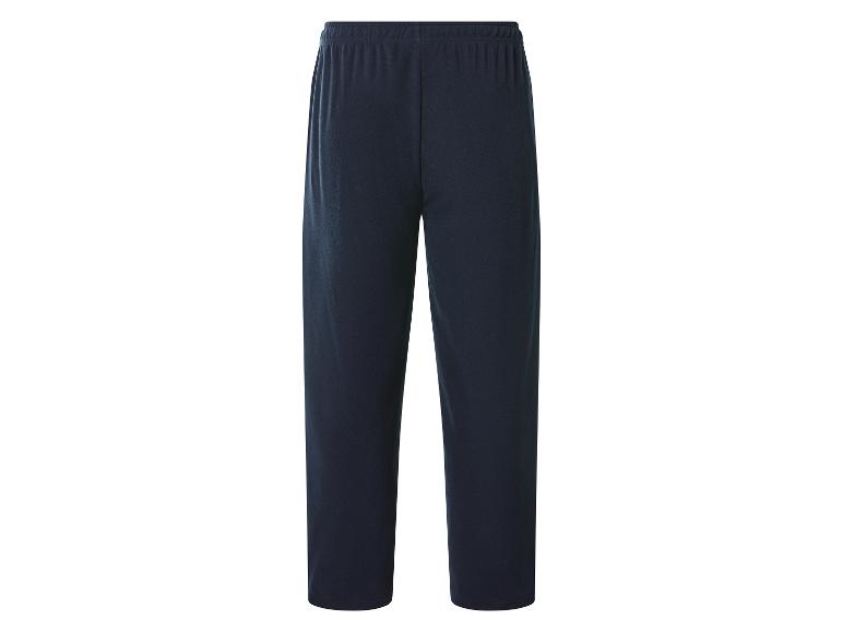 Donkerblauwe joggingbroek met elastische tailleband
