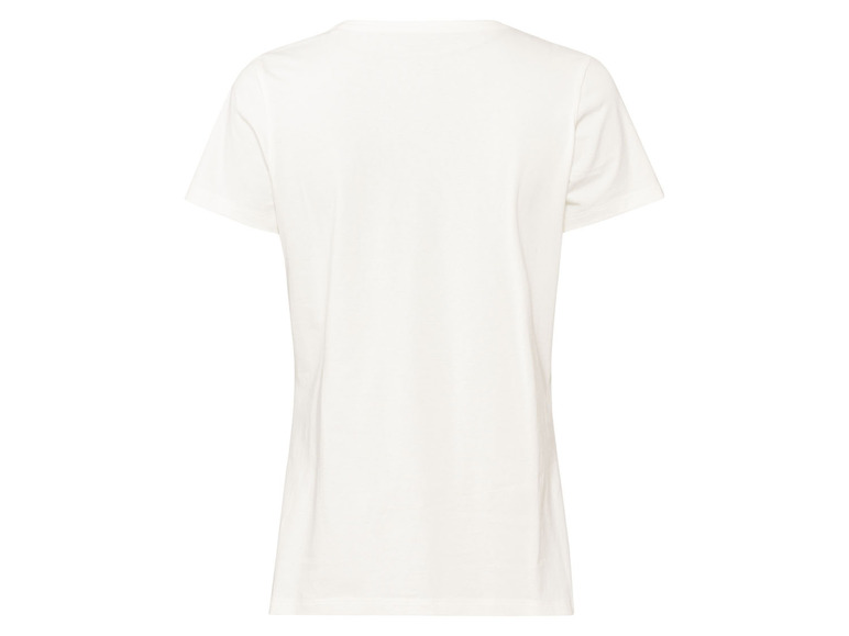 Ga naar volledige schermweergave: esmara® Dames T-shirt, 2 stuks, nauwsluitend van stretchjersey - afbeelding 4