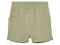 Beige baby shorts met zakken, casual stijl.