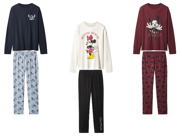 Pyjama's met personagethema, waaronder Stitch en Minnie Mouse.