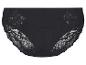Zwarte dames slip met kant.