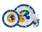 Disney Mickey Mouse kinder servies: bord, schaal, beker.