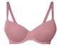 Poederroze bh, zonder zichtbare merken.