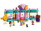 LEGO Friends set met snoepwinkel, minifiguren en accessoires.