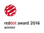 Red Dot Award 2016 winnaar met logo