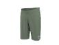 Groene sweatshorts met trekkoord en 'RIDE THE WAVE WAVE CHASER SUMMER SURF'-print.