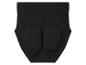 Zwarte high-waist corrigerende slip met bilvulling
