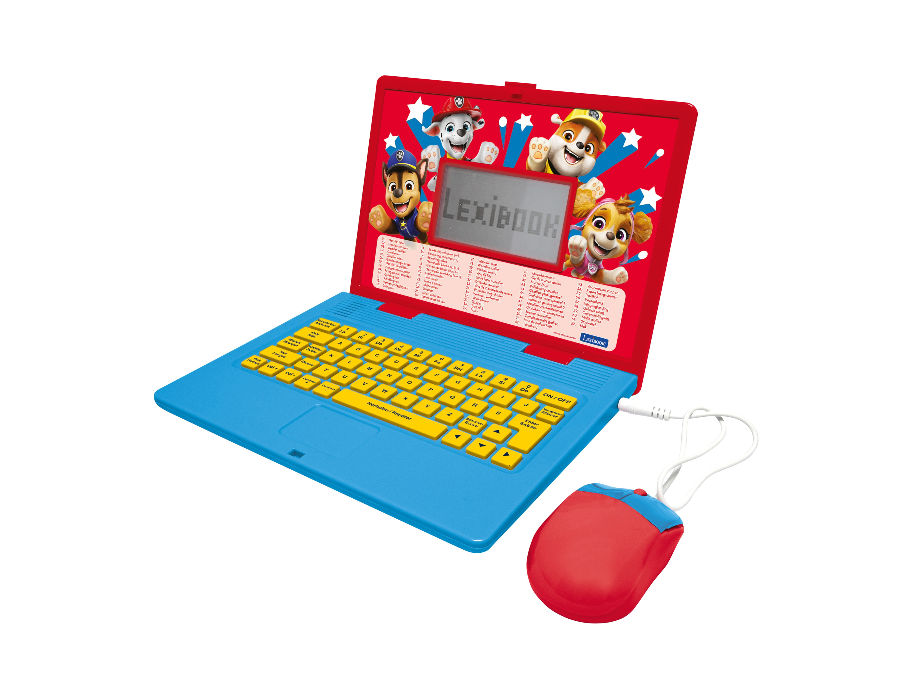 LEXIBOOK Educatieve kinderlaptop - tweetalig (Paw Patrol) afbeelding
