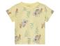 Geel baby shirt met koala print.