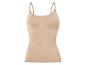Beige naadloze, shapender top.