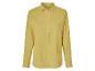 Mosterdgele linnen blouse.