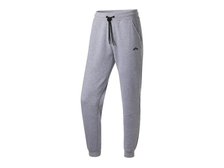 Grijze joggingbroek.