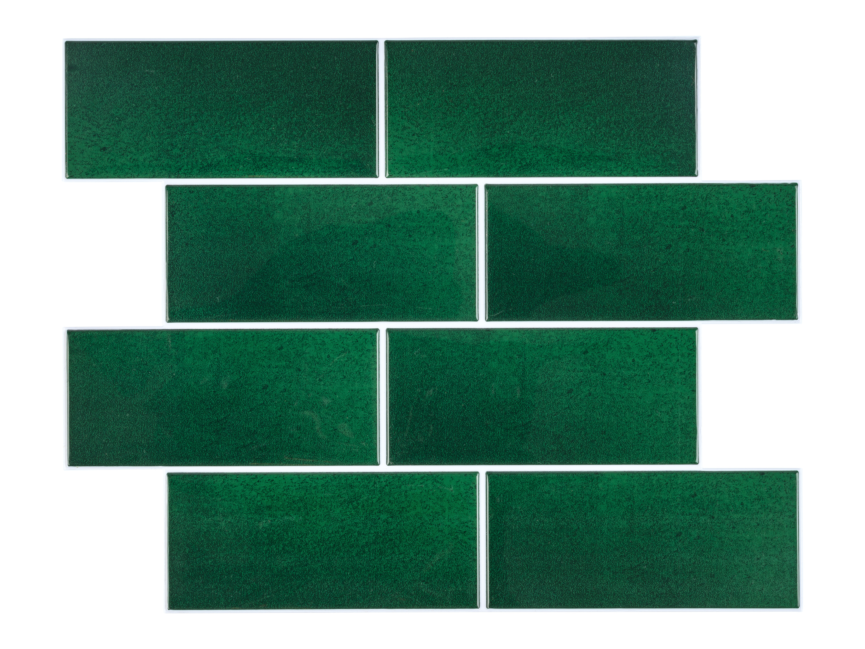LIVARNO Decoratieve plaktegels, 10 stuks (Groen)