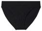 Zwarte geribbelde naadloze dames slip