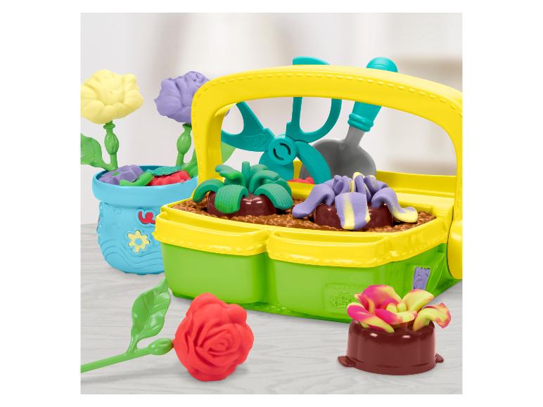 Play-Doh tuinierset met kleurrijke kleibloemen en planten