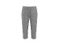 Grijze capri joggingbroek voor dames met trekkoord in de taille.